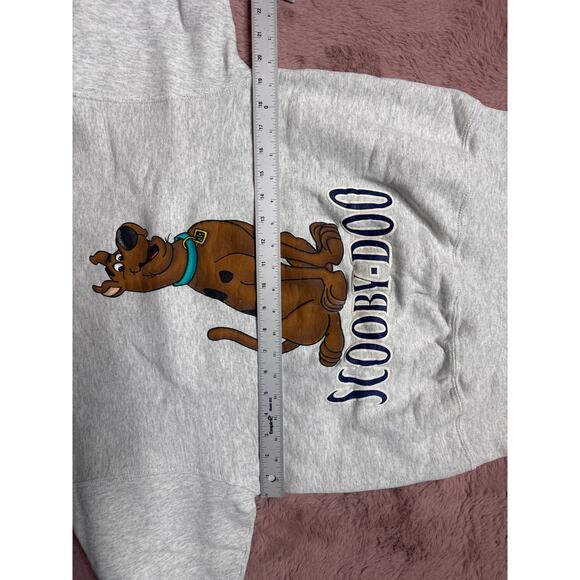Vintage 90s Scooby Doo Sweatshirt Warner Bros Crewneck Made in USA Size M - Picture 4 of 7